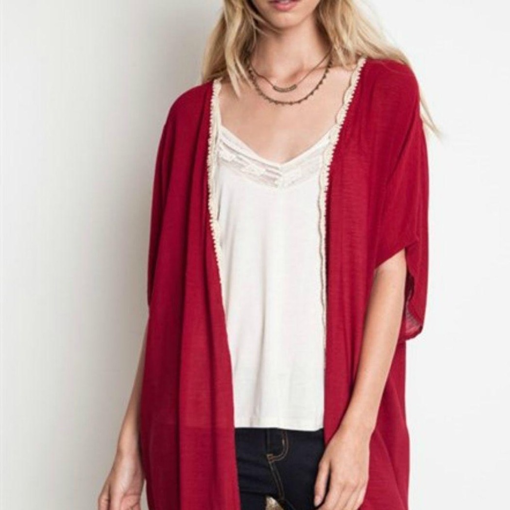 Umgee Fringe Kimono